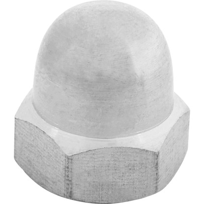 LUX-TOOLS Uzavretá matica nerezová oceľ A2, M6, pr. 10 mm, 8 ks