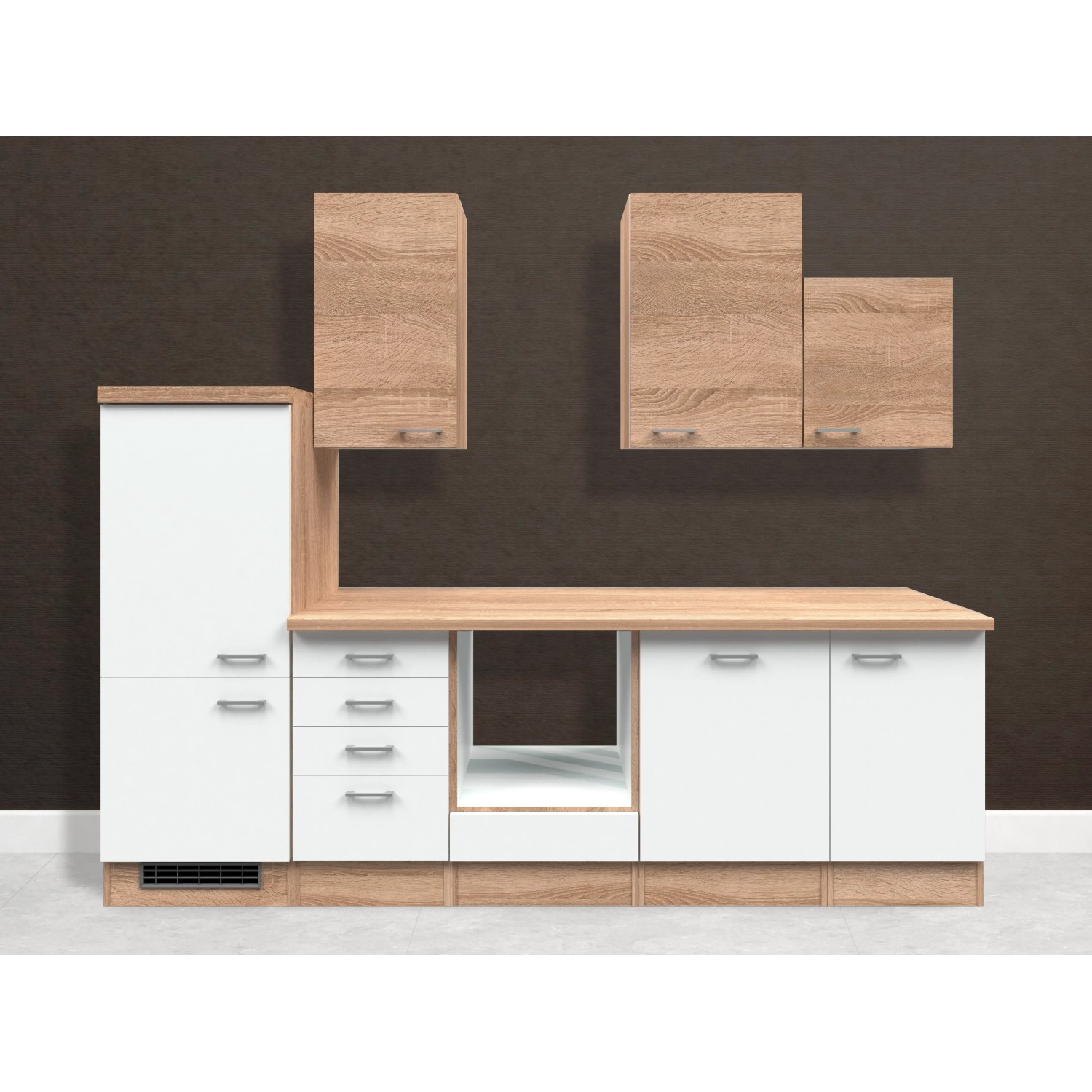 E-shop Flex-Well Kuchyňa Florida 280 cm/typ 11 - bez el.spotrebičov a drezu