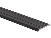 Arcansas Prechodový profil PIATTOAL alu čierny elox.kart. 25 x 900 mm