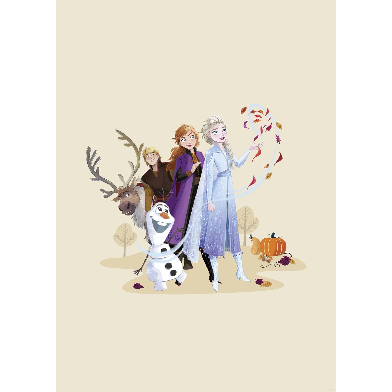 E-shop Komar Plagát Disney Frozen Autumn Feeling 50 x 70 cm