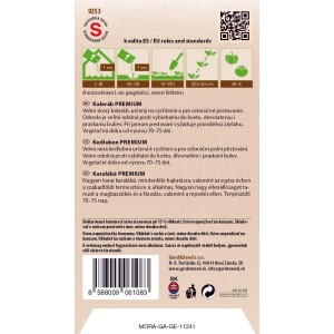 GardenSeed Premium Semienka Kaleráb skorý PREMIUM