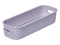 SmartStore Úložný kôš Essence Slim levanduľový 29,5 x 10 x 6,5 cm, 1,3 l