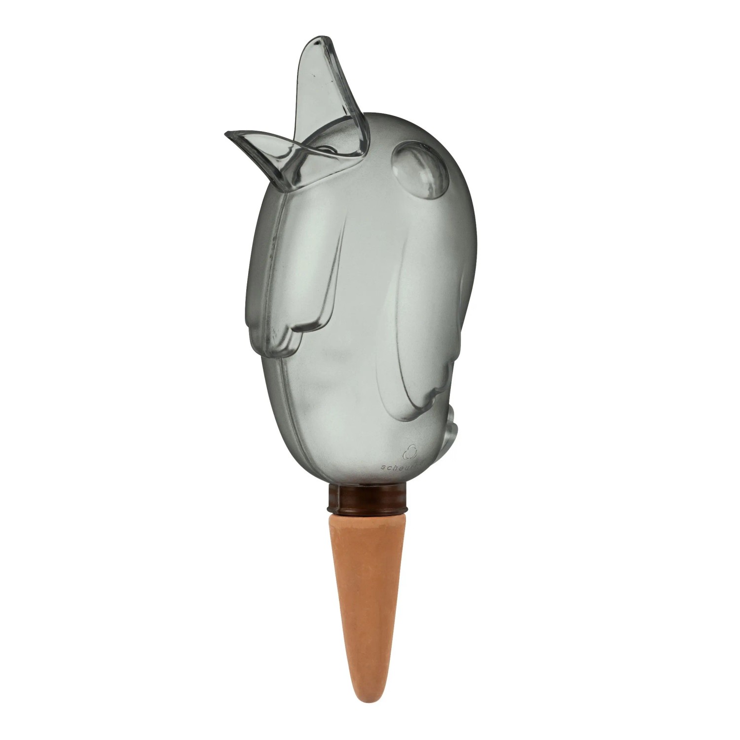 E-shop Scheurich Interiérový zavlažovač Bördy M sivý 20 cm, 220 ml