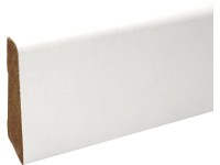 Soklová lišta Modern 60 biela, 58 x 16 x 2400 mm