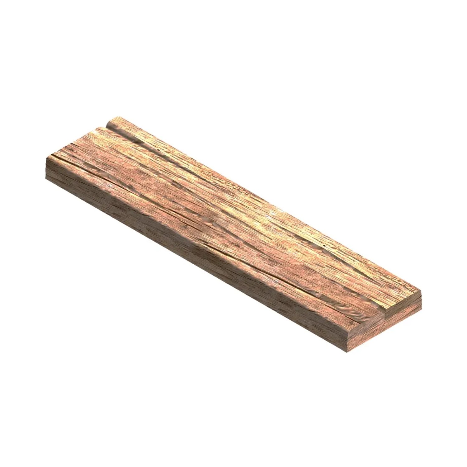 E-shop DITON Betónová terasová doska v imitácii dreva D1 dub svetlý, 25 x 100 x 5 cm