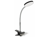 Top Light LED stolná lampička s klipom Lucy KL čierna