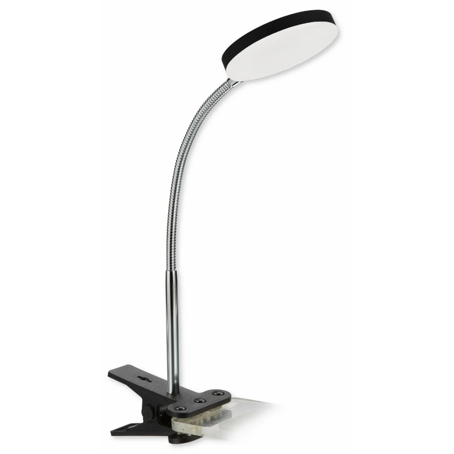 E-shop Top Light LED stolná lampička s klipom Lucy KL čierna
