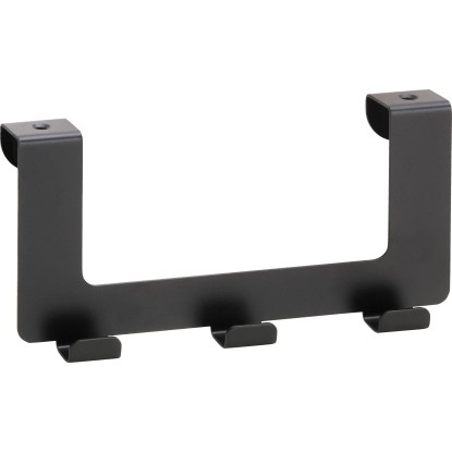 Bemeta Vešiak na dvere DARK s 3 háčikmi 175 x 85 x 34 mm
