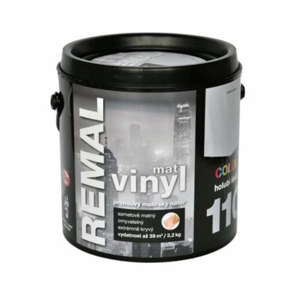 REMAL Vinyl COLOR Mat Prémiový maliarsky náter 110 holubí sivá 3,2 kg