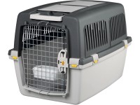 Trixie Prepravný box Gulliver 4 S - M: 52 cm x 51 cm x 72 cm sivá