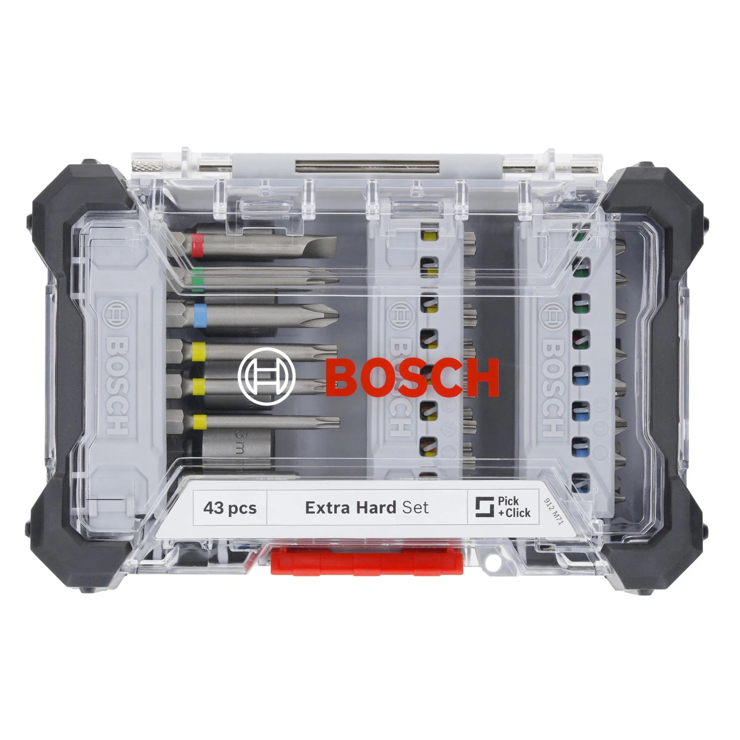 E-shop Bosch Sada skrutkovacích bitov extra tvrdých, 43-dielna