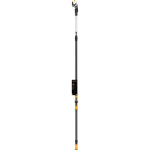 Fiskars UPX96 X-Series: Oranžovo-čierne teleskopické nožnice na konáre do 32 mm.