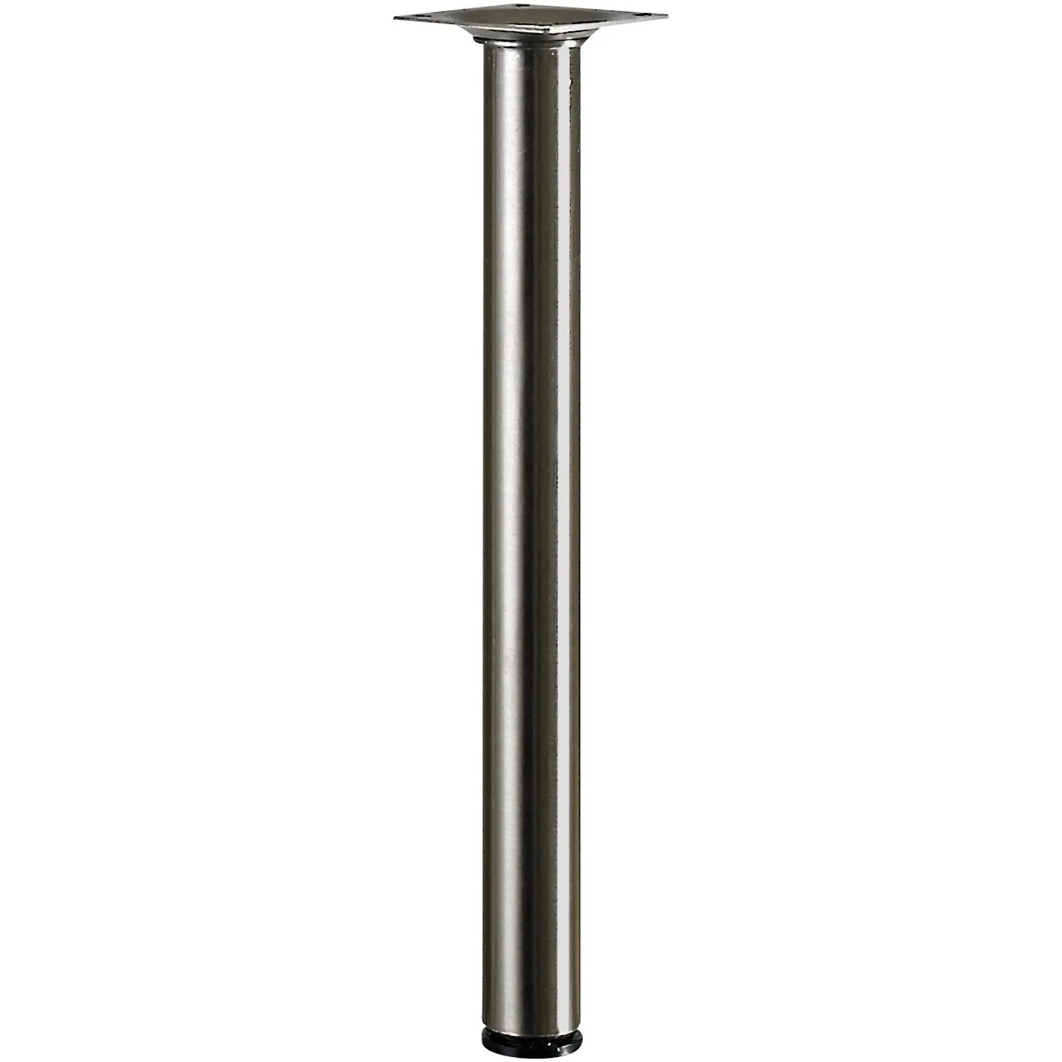 E-shop Hettich Nábytková noha guľatá, nerez, pr. 30 mm x 300 mm