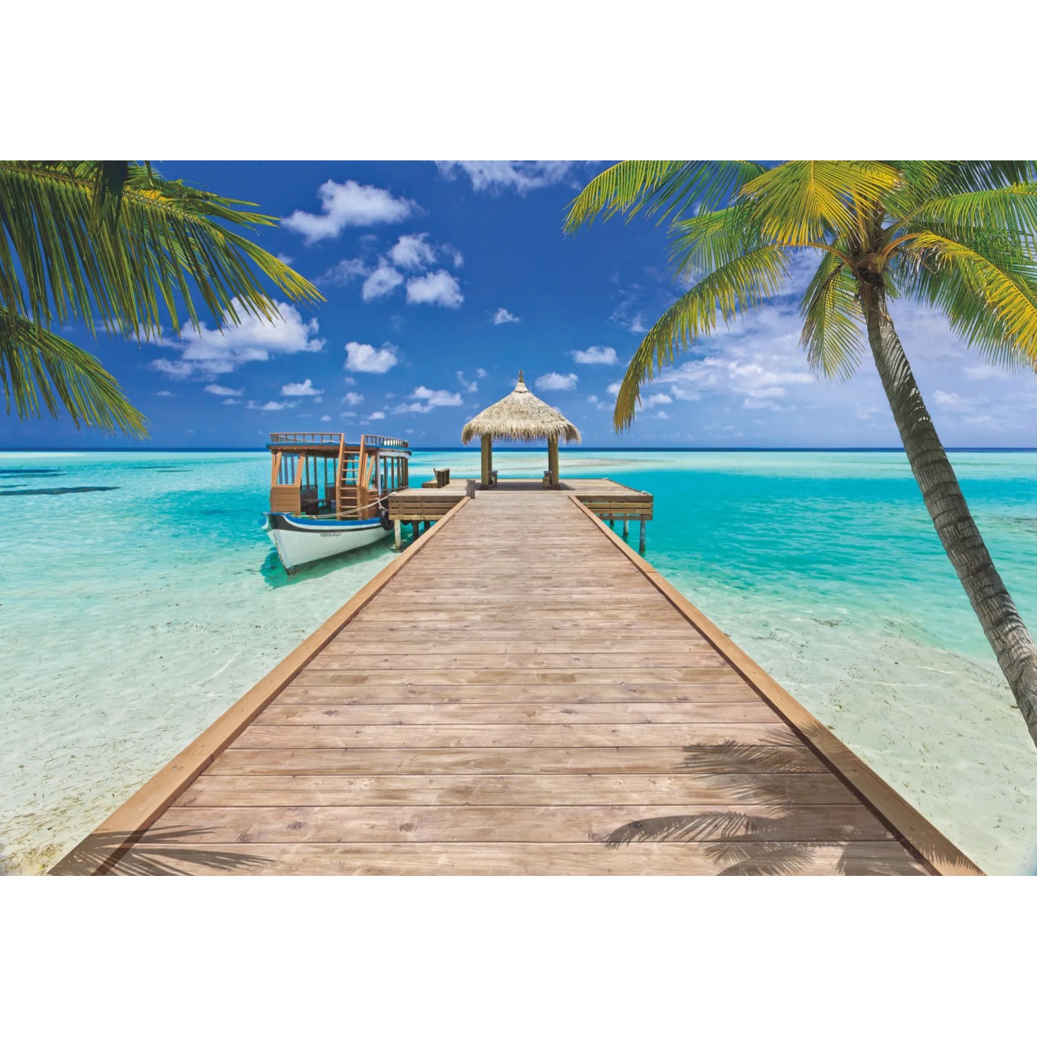 E-shop Komar Papierová fototapeta Beach Resort, 368 x 254 cm