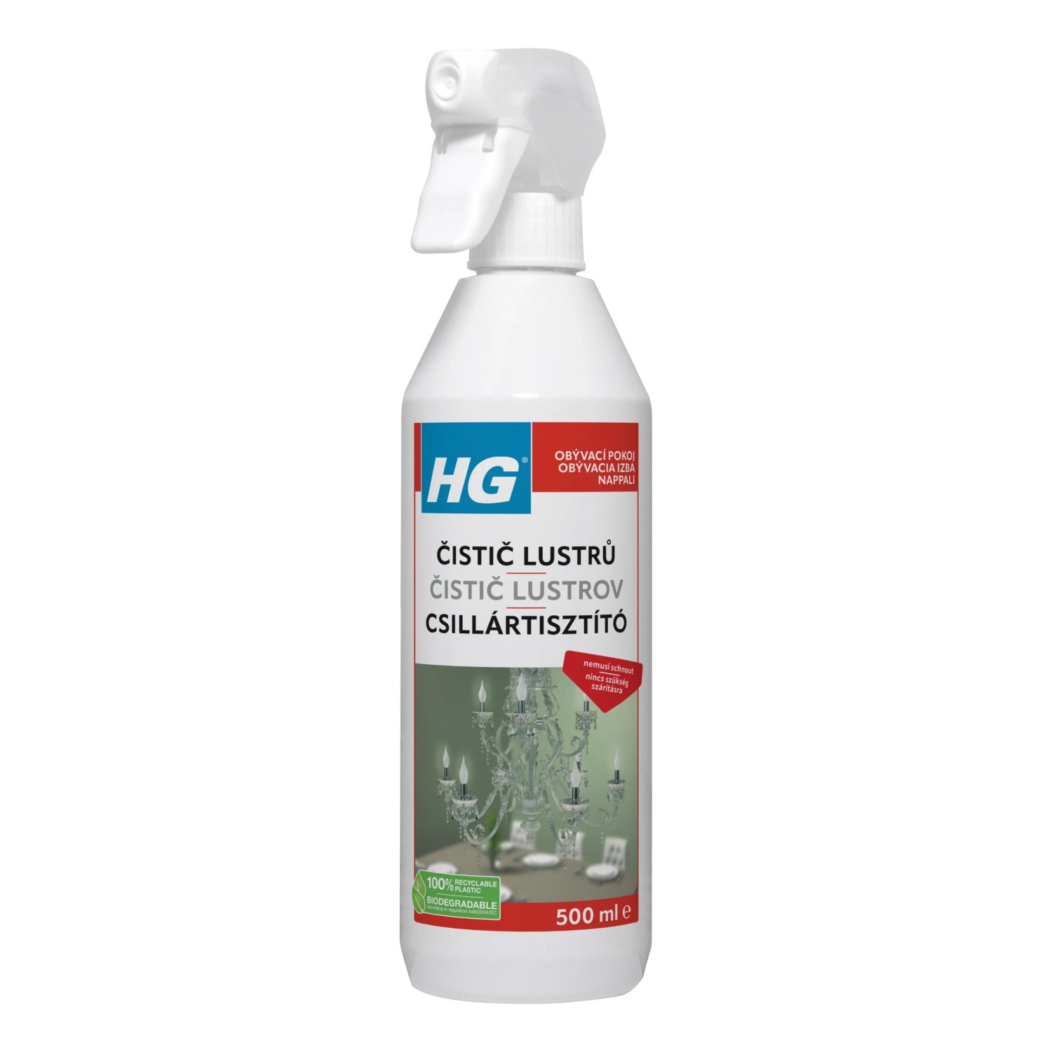 E-shop HG Čistič lustrov v spreji 500 ml