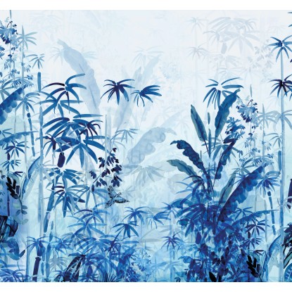 Komar Vliesová fototapeta Blue Jungle 300 x 280 cm