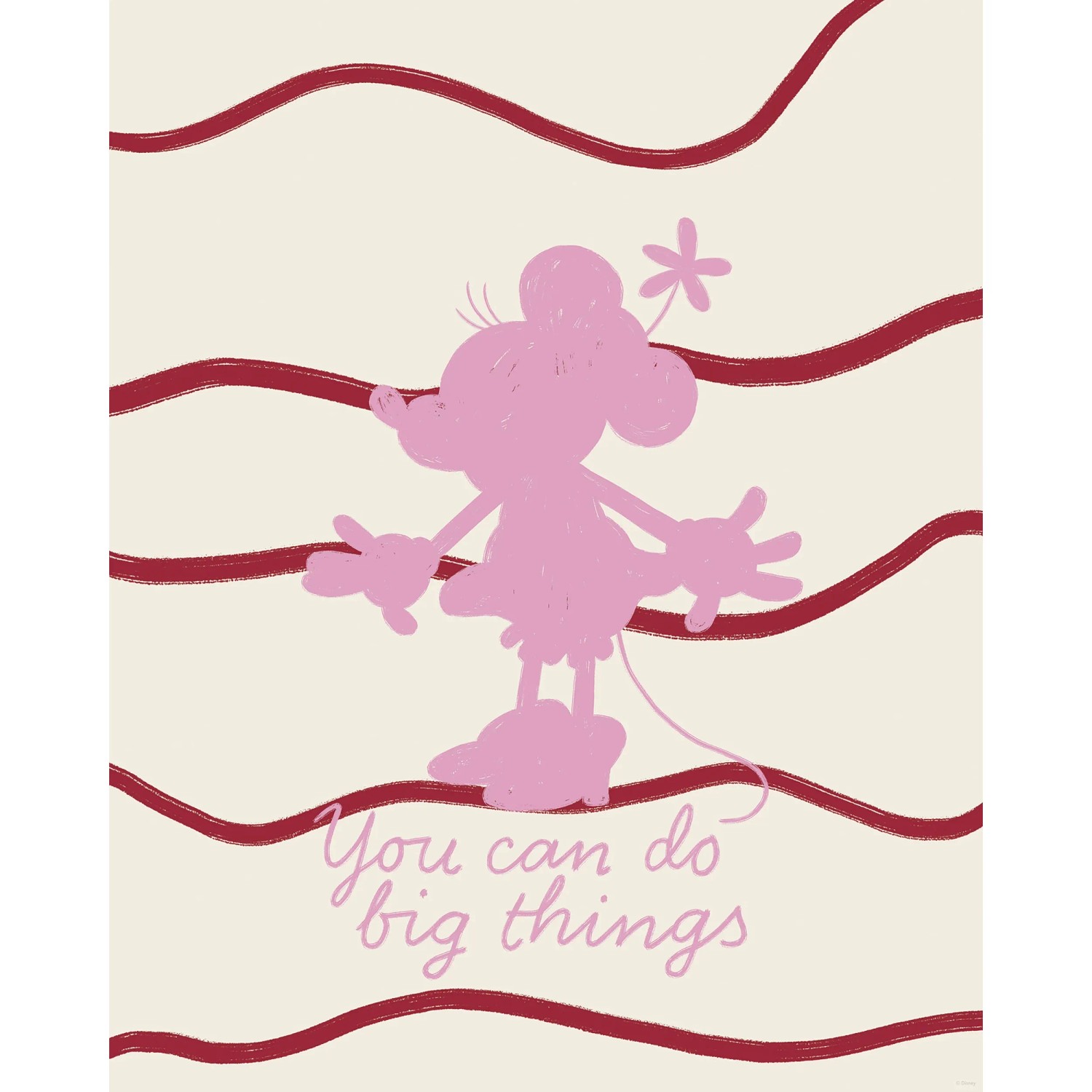 E-shop Komar Plagát Disney Minnie Mouse You Can Do Big Things 40 x 50 cm