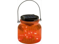 OBI LED dekoratívny pohár Marrubio oranžová