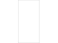 Sanotechnik Dekoratívny sprchový panel Sanowall, biela, 100 x 205 cm