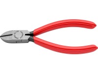 Knipex Bočné štiepacie kliešte, fosfátované na čierno, potiahnuté plastom 125 mm