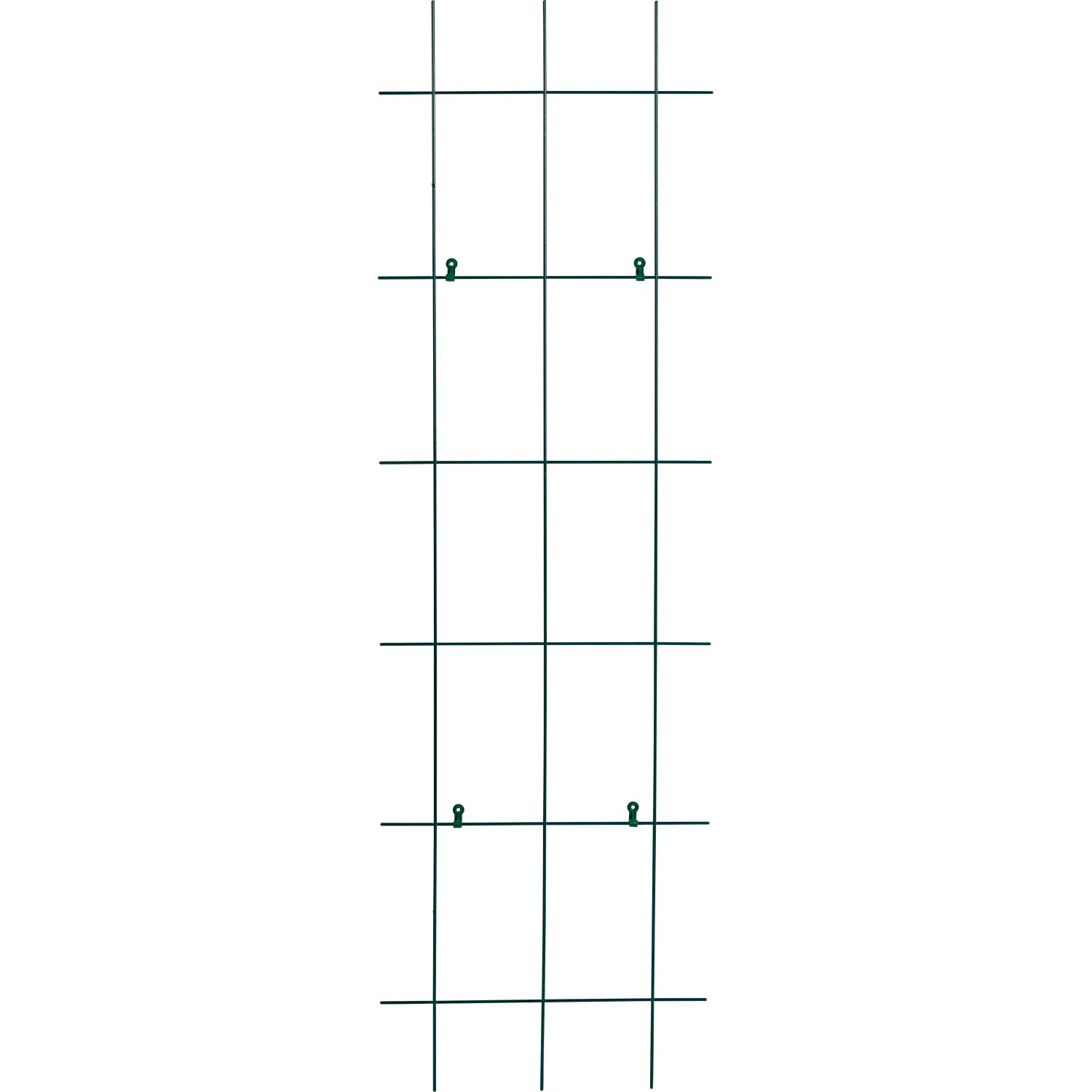 E-shop OBI Kovový špalier 150 x 45 cm zelený
