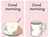 Wenko Krycie dosky na sporák Universal Good Morning 2-dielna súprava viacfarebné