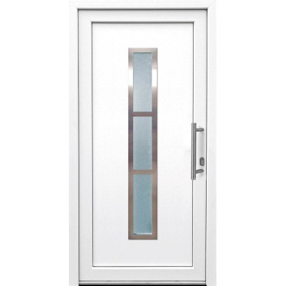 Panto Plastové vchodové dvere K014, biela, 100 x 200 cm, P