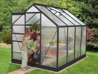 Vitavia Skleník Venus 5000 HKP 4 mm, čierna, 195 x 257 cm, 5 m2