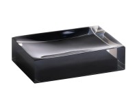 Bemeta Mydelnička VISTA na postavenie čierna 110 x 30 x 70 mm