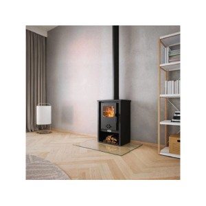 Ekoflam Krbové kachle oceľové VERANO 9,7 kw čierna 460 x 770 x 380 mm