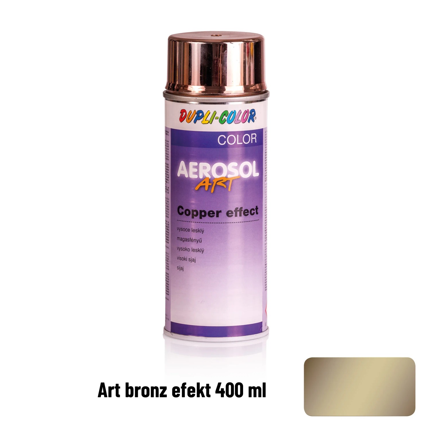 E-shop DUPLI-COLOR Lak v spreji AEROSOL ART COOPER EFFECT 400 ml