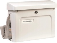 Burg Wächter Plastová poštová schránka Fehmarn 3888 biela