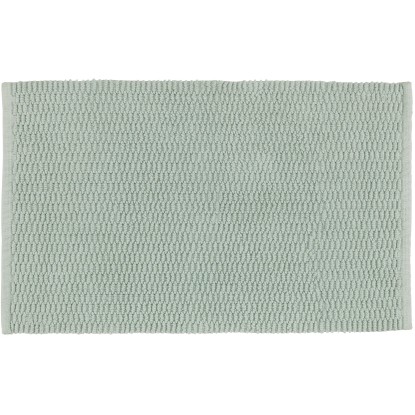 Wenko Bavlnená kúpeľňová predložka Mona, svetlá zelená, 50 x 80 cm