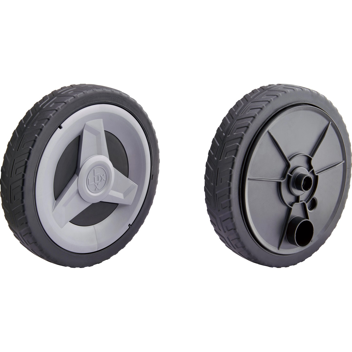 E-shop Koleso zadné pre LUX-TOOLS akumulátorovú kosačku na trávu A-RM-2x20/46 súprava
