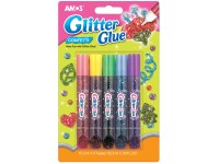 Amos Glitrové lepidlo s konfetami 5 x 10,5 ml