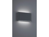 Trio LED vonkajšie nástenné svietidlo Thames antracitové