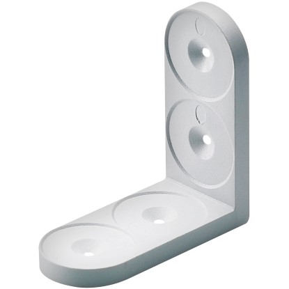 Hettich Plastový uholník biely