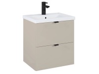 Roca Umývadlová skrinka Cheese 2.0 2x zásuvka kašmír 53 x 50 x 38,4 cm