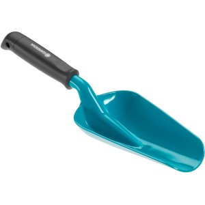 Gardena veľká sadzačka, záhradné ručné náradie s ergonomickou rukoväťou a robustnou oceľovou lopatkou.