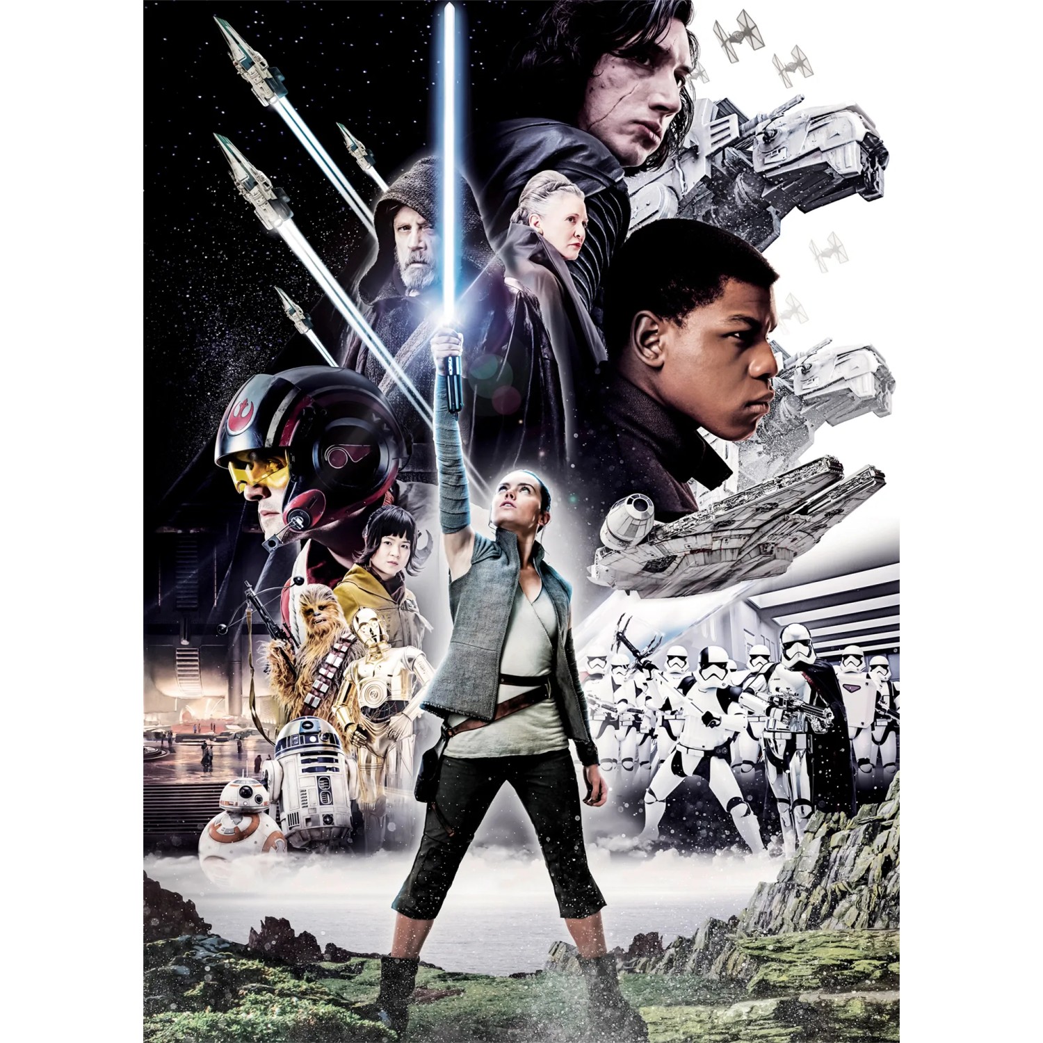 E-shop Komar Papierová fototapeta STAR WARS Balance, 184 x 254 cm
