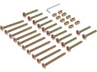 Montážna súprava pre zostavu detského záhradného nábytku Kulikup