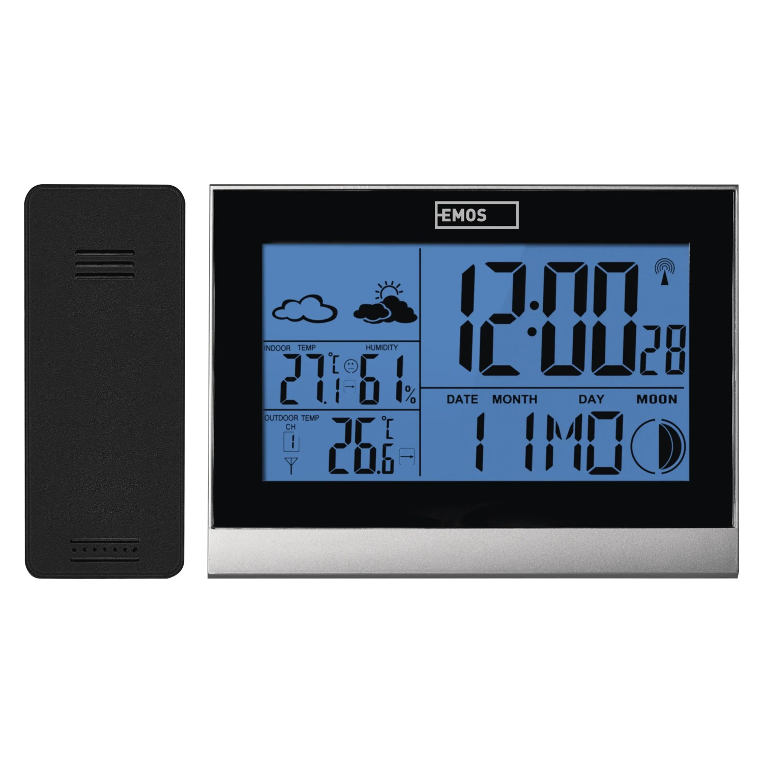 E-shop EMOS Domáca bezdrôtová meteostanica E3070