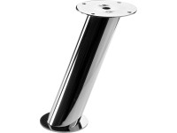 Hettich Barová konzola okrúhla pochrómovaná oceľ 2 ks, 165 x 40 mm priemer