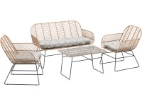 Lounge zostava Udima 4-dielna Lounge zostava Udima 4-dielna