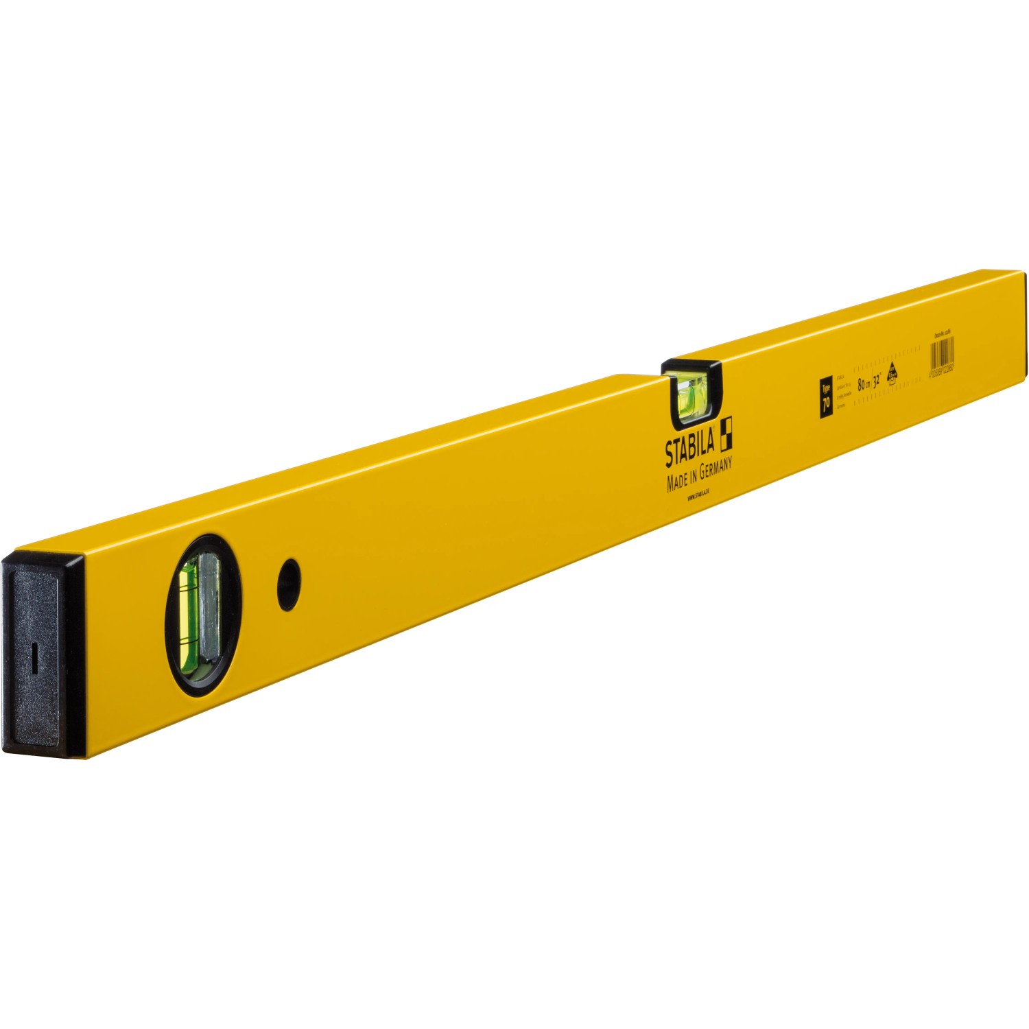 E-shop STABILA Vodováha, typ 70, 2x libela, 80 cm