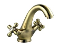 Novaservis Stojanková umývadlová batéria Ferro Antica Bronz