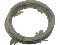 Reproduktorový vodič LSPM biely, 2 x 1,0 mm2 - 10 m