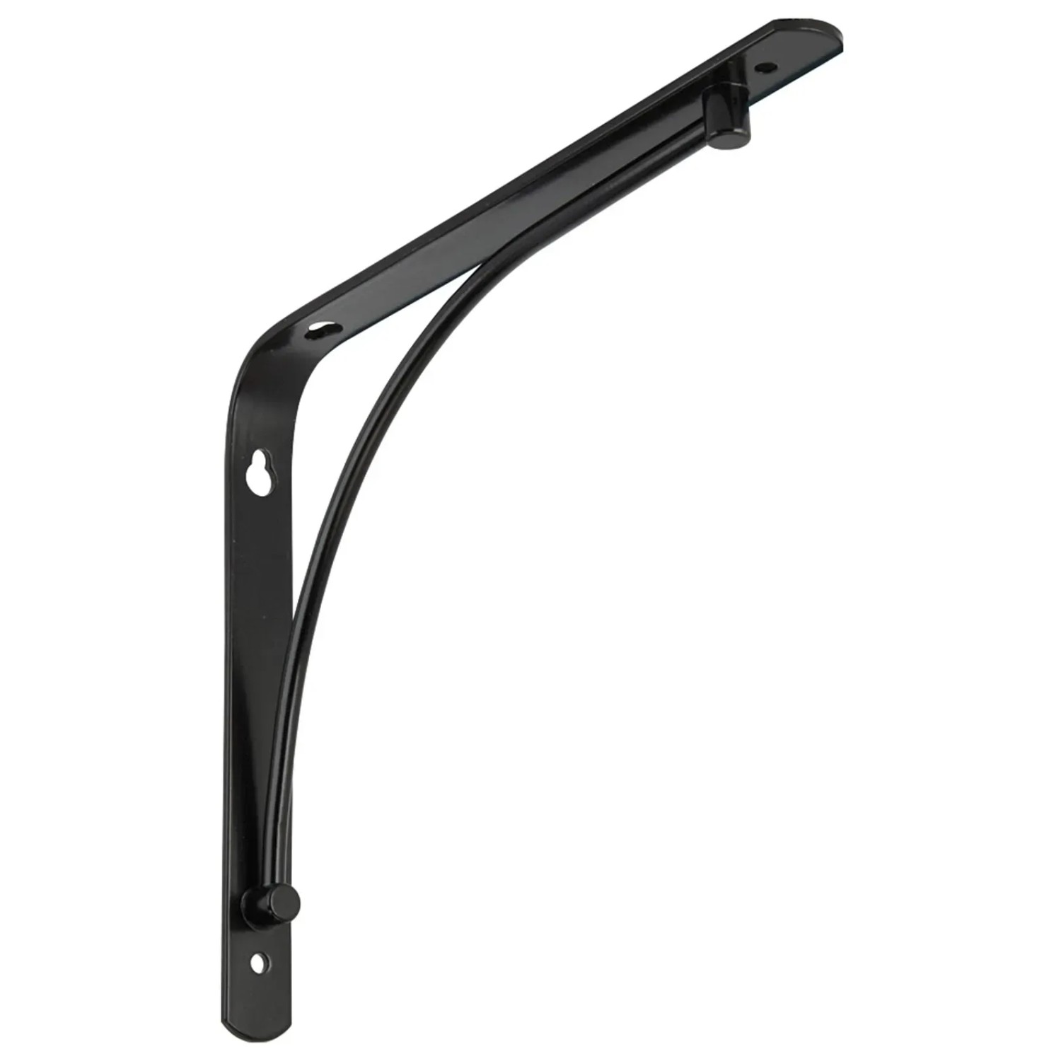 E-shop OBI Konzola Kottos, čierna, 230 x 180 mm