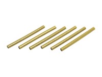 LUX Lepiace patróny zlaté, pr. 11 mm, 10 ks