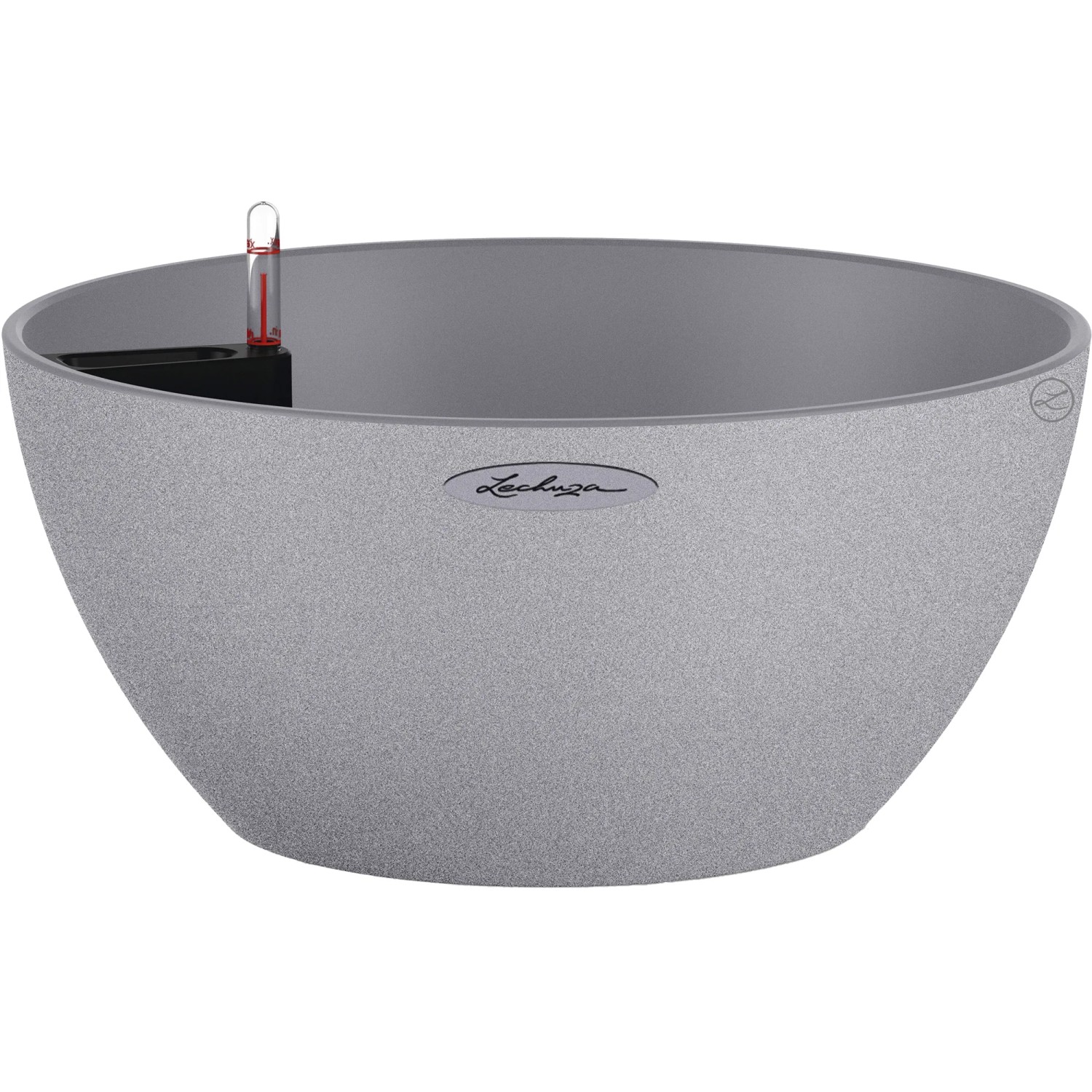 E-shop Lechuza Kvetináč Cubeto Stone 40 sivý, 183 x 400 x 400 mm